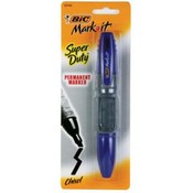BIC Blue Mark It Chisel Tip Super Duty Permanent M