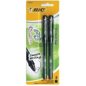BIC Black Velocity Gel Pen (2/Pack)