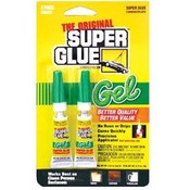 PACER 0.07 Oz / 2g Super Glue Gel (2/Pack)