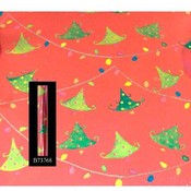 20 sq. ft. Zig Zag Trees Christmas Roll Wrap