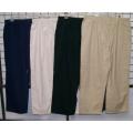 Womens Plus Size Elastic Waist Pant