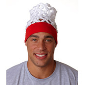 UltraClub Hoop Head Hat Red