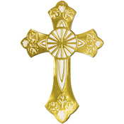 Gold Foil Cross Silhouette(Case of 144)