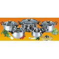 10 Piece 18/8 Stainless Steel Cookware Set