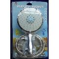 5 Function Chrome Plated Shower Head With Hose