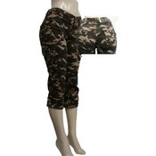 Women's Camouflage Capri Pants