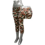 Womens Camouflage Capri Pants