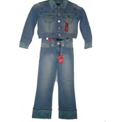 Girls Denim Jeans and Jacket Set