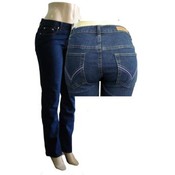 Plus Size Womens Skinny Denim Jeans
