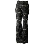 Charcoal Marbled Women's Denim Pants