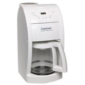 Cuisinart DGB-500 White Grind/ Brew Coffee Maker