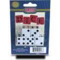 Game Dice.  5 on a card