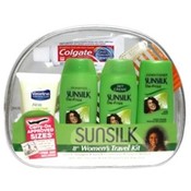 Woman's Sun Silk Travel Bag 8 Piece