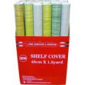 Shelf Cover With Wood Design