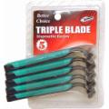 Triple Blade Disposable Razors, 5 Pack