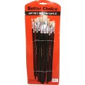 Art Brush 12Pc Black