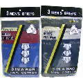 Mens Briefs,  3 Pack Astd Size Color