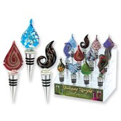 Handcrafted Designer Art Glass Bottle Stoppers