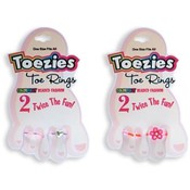 "Toezies" Colorfully Beaded Fashion Toe Rings