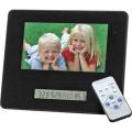 Gear Head 7" Digital Photo Frame with Atomic Clock
