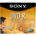 Sony Write-Once DVD-R 10 Pack