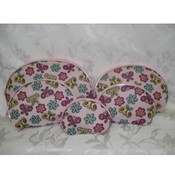 5 Piece Cosmetic Bag Set
