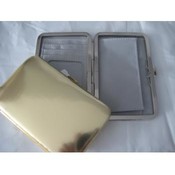 Designer Look Luxe Patent Flat Wallet/Clutch
