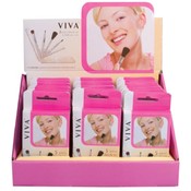 Viva 6 Piece Cosmetic Brush Set