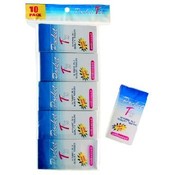 10 Pack 3 Ply Facial Tissues