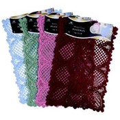 2 Piece. 12"x18"Colors Heavy Lace Knit Runners