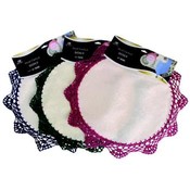 Assorted Colors 16" Round Knit Crochet Doily