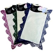 Assorted Colors 12"x18" Knit Crochet Placemat