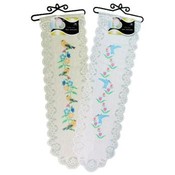 Assorted Songbirds Airbrushed Knit Lace Wall Hangi