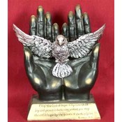 7 1/2" Praying Hands W/ Dove