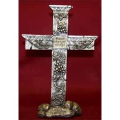 10" Antique Cross, Grape