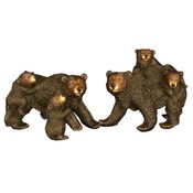 BEAR WITH CUBS FIGURINE
