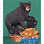 8.5" Bear Family Figurine
