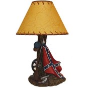 12.5" Rebel Flag Lamp