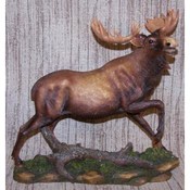 11.5" Moose Figurine