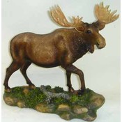 7.5"X7" Moose Figurine
