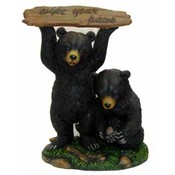 11"X8" Bear Cubs "Wipe Your Paws" Figurine