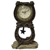 HORSE SHOE CLOCK