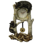 PENDULUM BEAR CLOCK