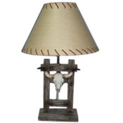 COW SKULL LAMP