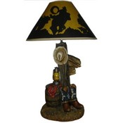BARREL AND BOOTS DESK LAMP