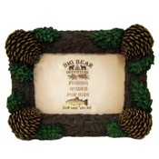 Pine Cone Picture Frame
