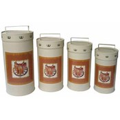 Metal Canister 4/Set, Saddle3