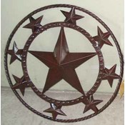 Metal Star Wall Deco