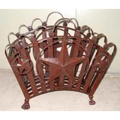 Metal Star Magazine Holder