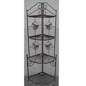METAL HORSE CORNER SHELF